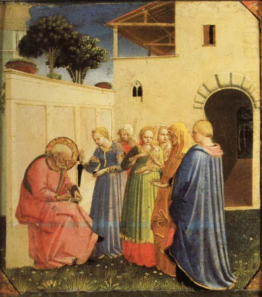 The Naming of the Baptist, Fra Angelico